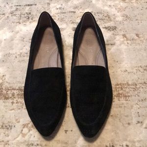 Aerosoles Black Loafers Size 8 Only Worn Once